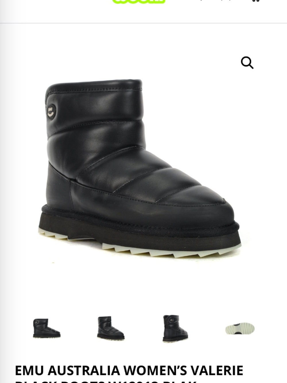 Like New Emu Valerie Shearling Waterproof